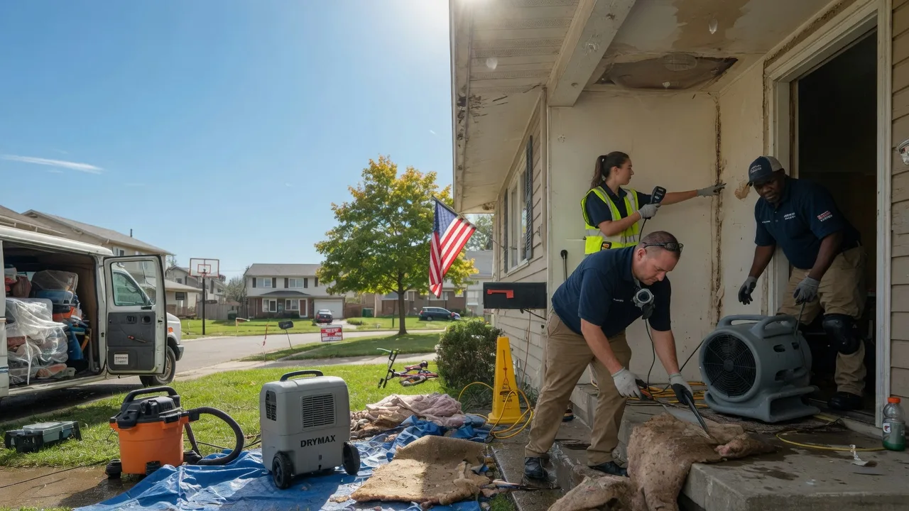 Water Damage Restoration in Wampum, PA near me